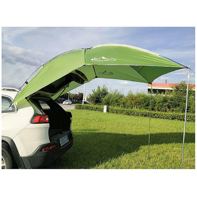 FUNTEN Car Tent Outdoor Camping Canopy Shelter SUV Truck Awning